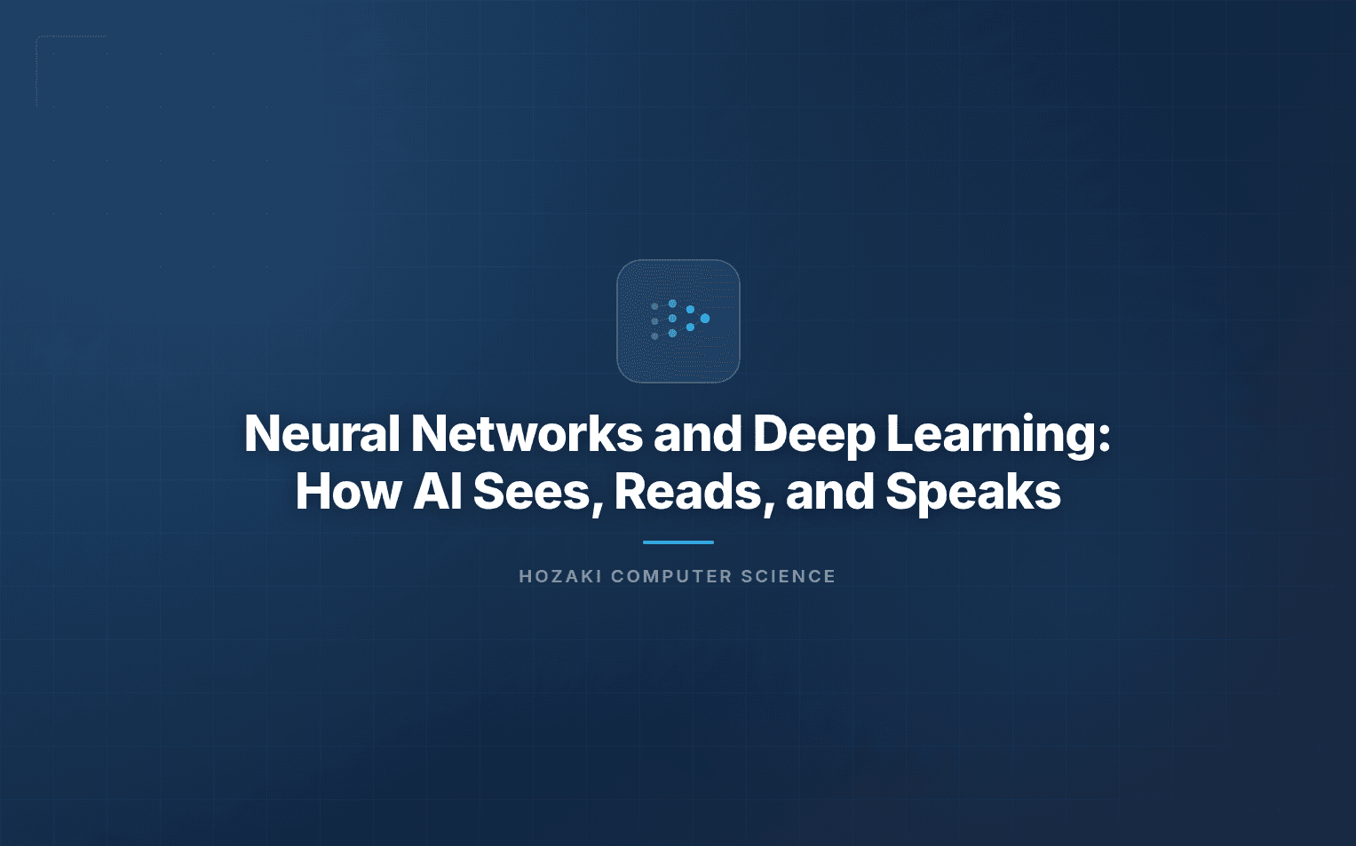 Neural Networks and Deep Learning — CNNs, Transformers, and Large Language Models