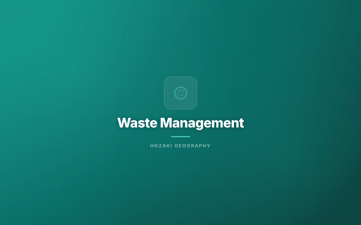 Waste Management